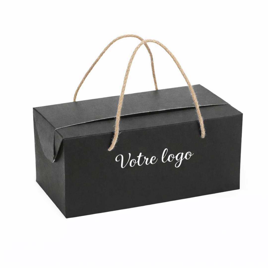 COFFRET "FAUBOURG" NOIR personnalisé (minimum par 3000u)