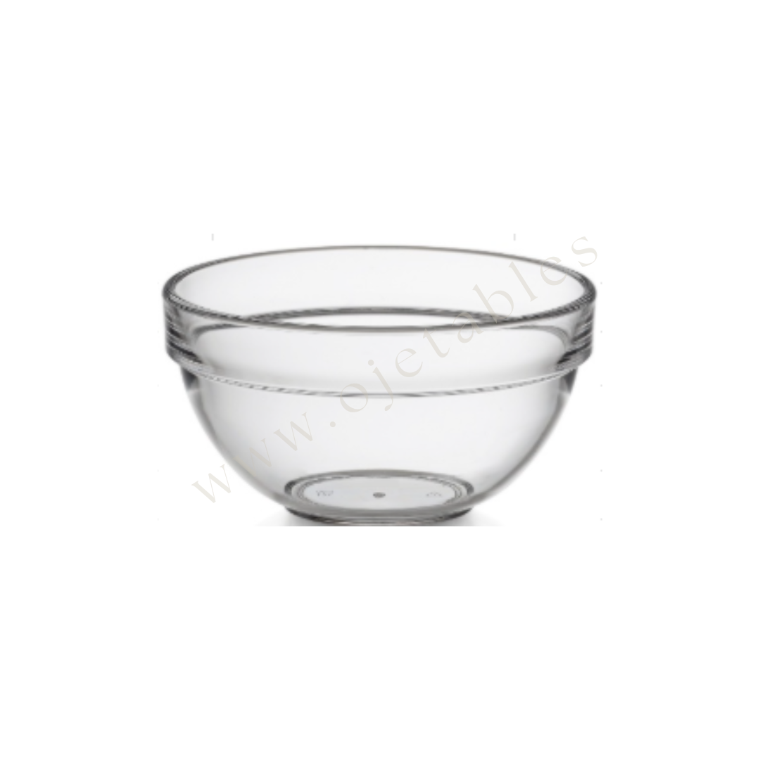 Ramequin 20 cl réutilisable incassable - Transparent ou blanc