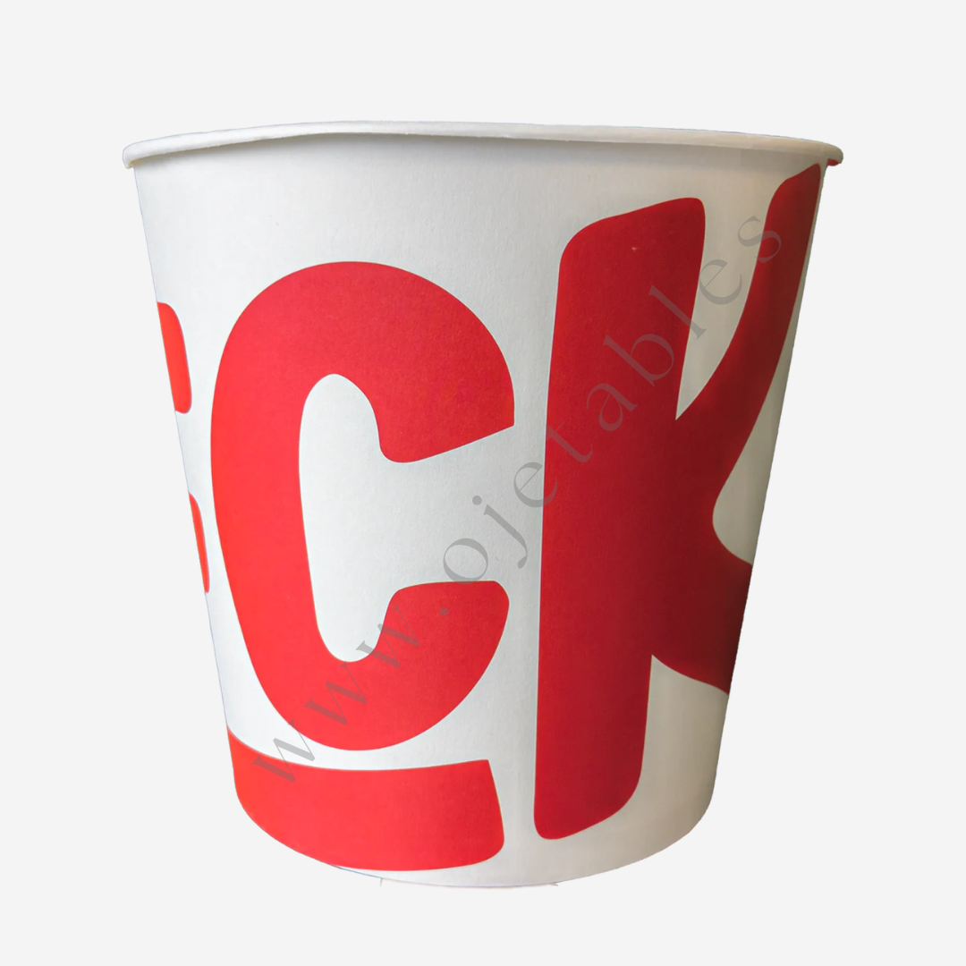 Bucket Carton 5L personnalisé