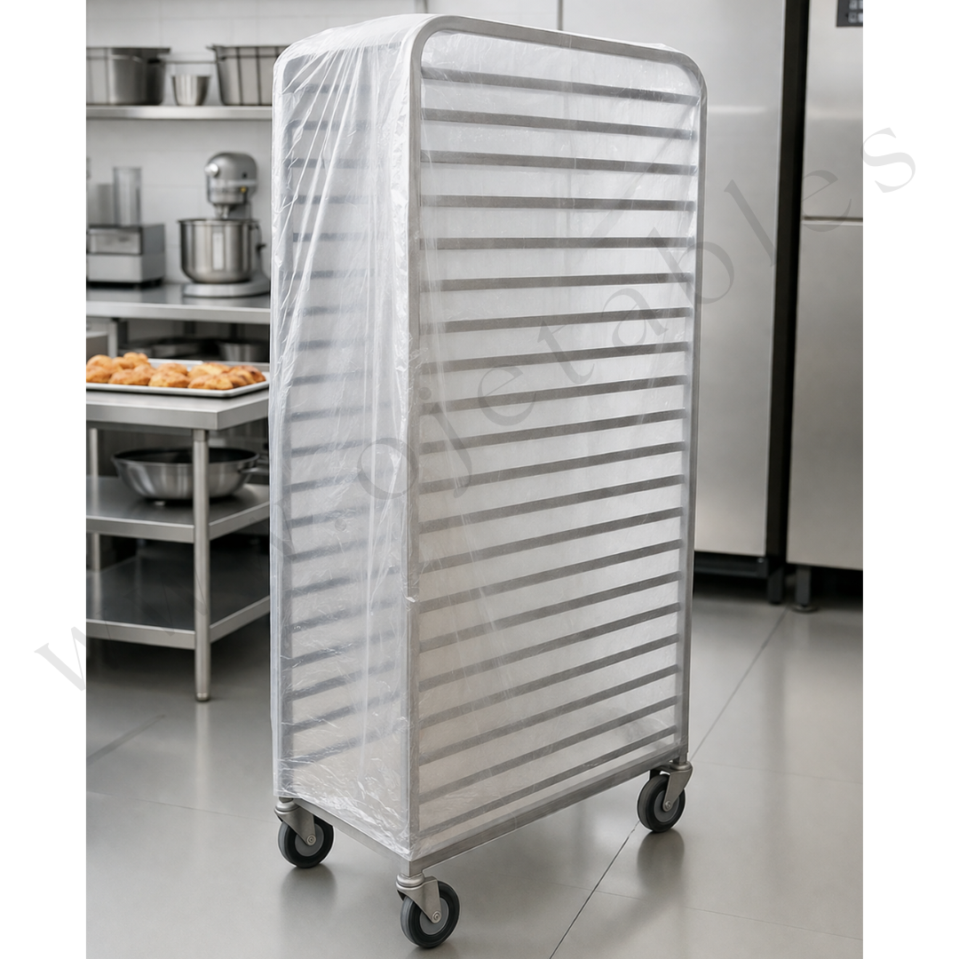 Housse échelle double HD QA translucide 145x180cm sur mandrin