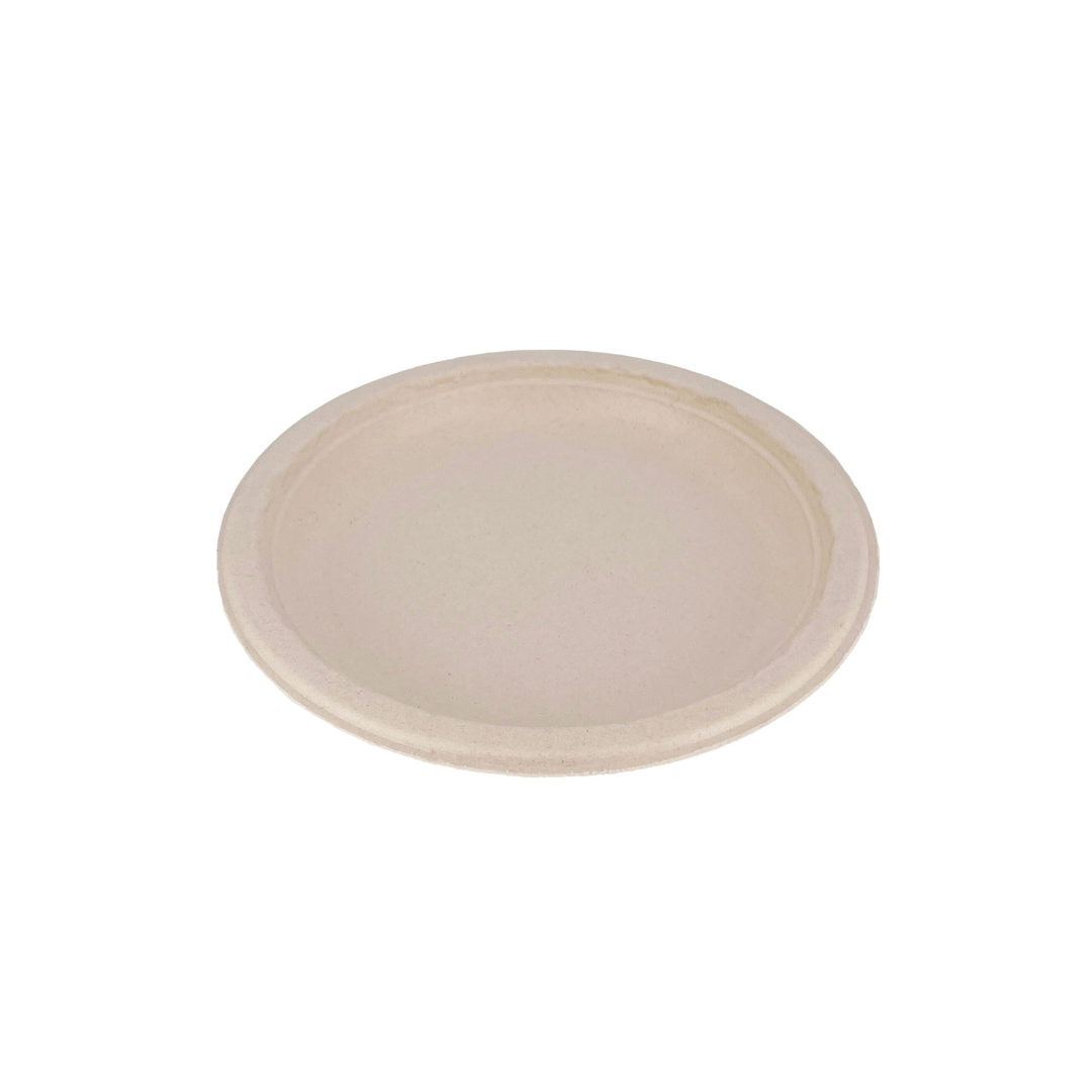 Assiette biodégradable ronde 23cm