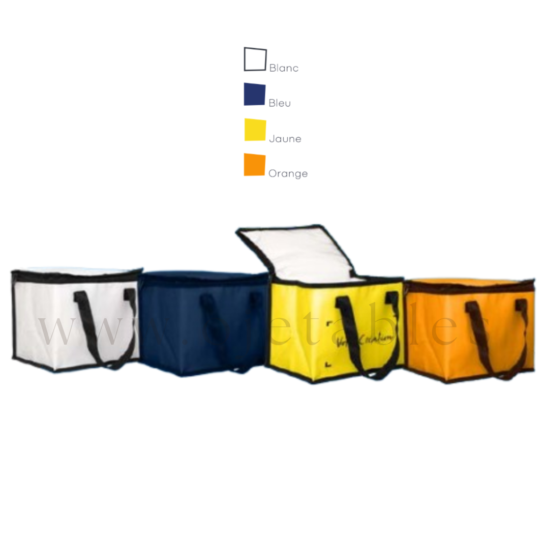 Sac isotherme transport alimentaire