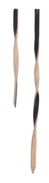 PIQUE DROIT TORSADE NOIR 12 CM