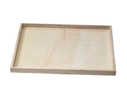 Plateau bois 235x235x23mm