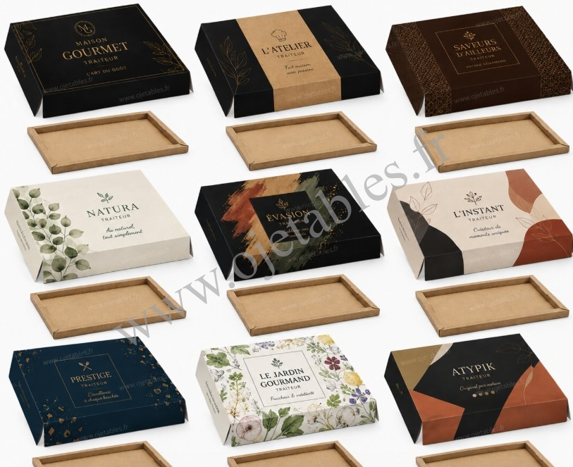 PLATEAU REPAS THEMA  (livré à plat) AVEC COUVERCLE PERSONNALISE multi couleurs
