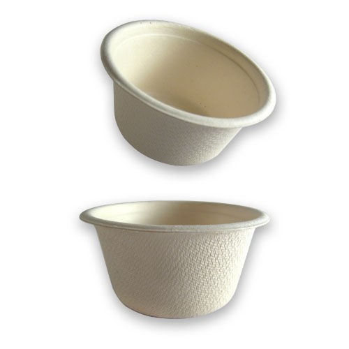 Verrine jetable biodégradable en pulpe 9x6cm par 50-Adiserve