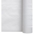 2 ROULEAUX DE NAPPE BLANCHE 1.20X100M DAMASSE