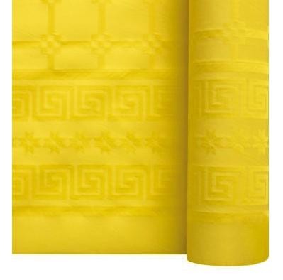  ROULEAUX DE NAPPE JAUNE DAMASSE 1m20x50m 