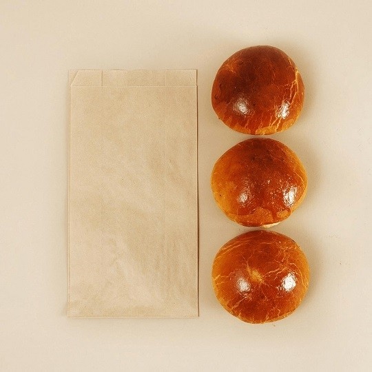 SACS PAPIER KRAFT BRUN N°104 -14+6x28cm