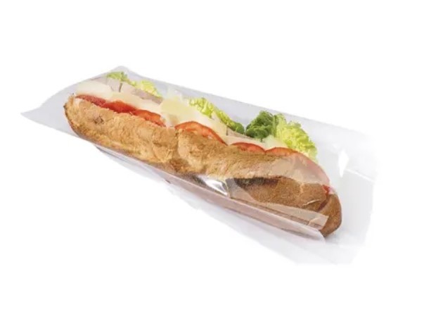 Sac sandwich transparent 14x35cm