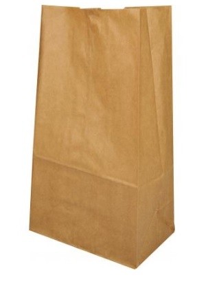 Sac Papier kraft SOS    PROMO      20+16 x 40cm 