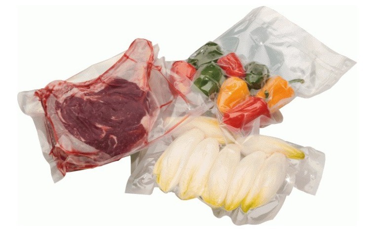 SAC DE CONSERVATION 5Pcs Set Vide Sealer Sacs Alimentaires