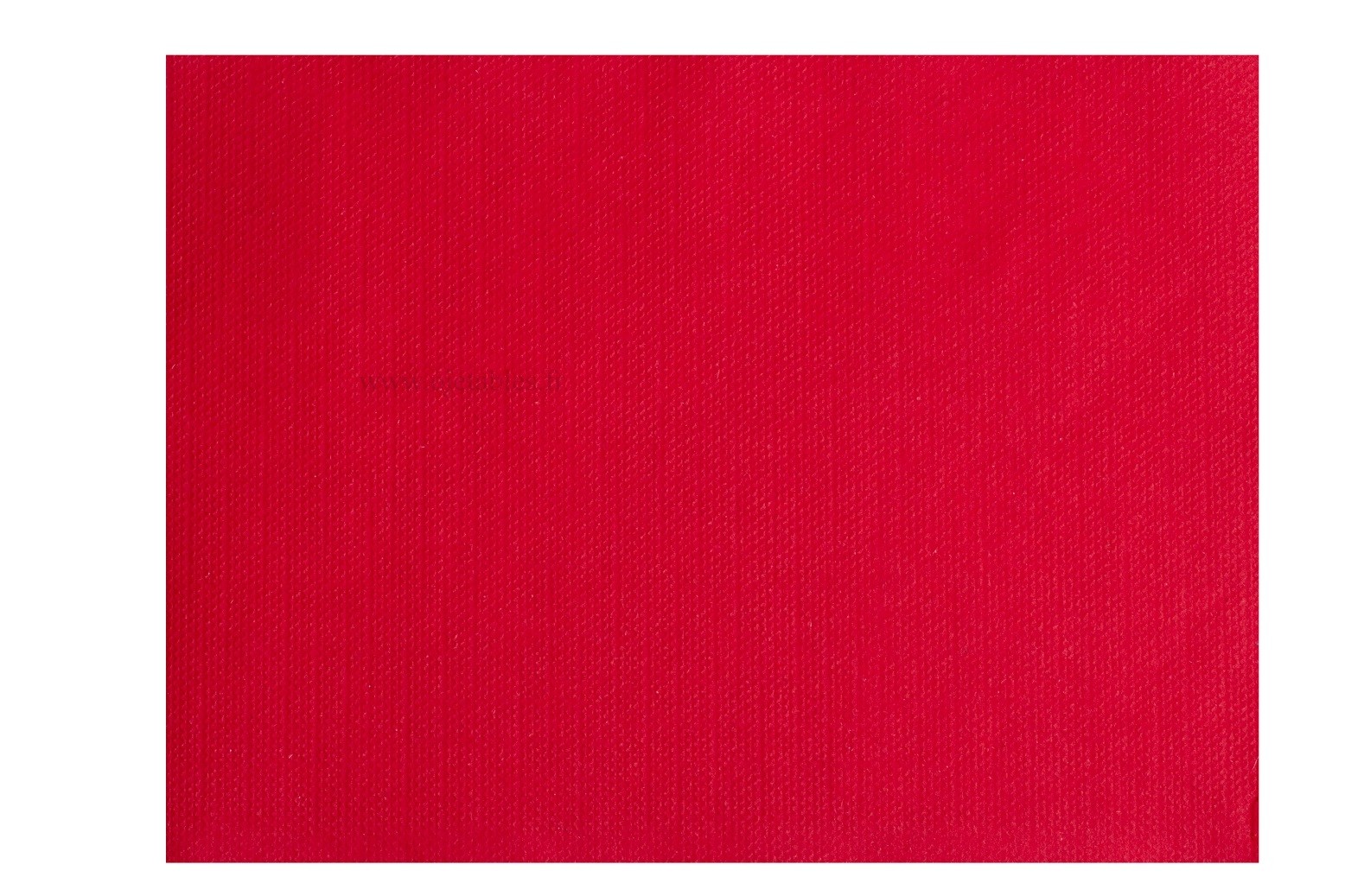 Set de table papier rouge tramé 30x40