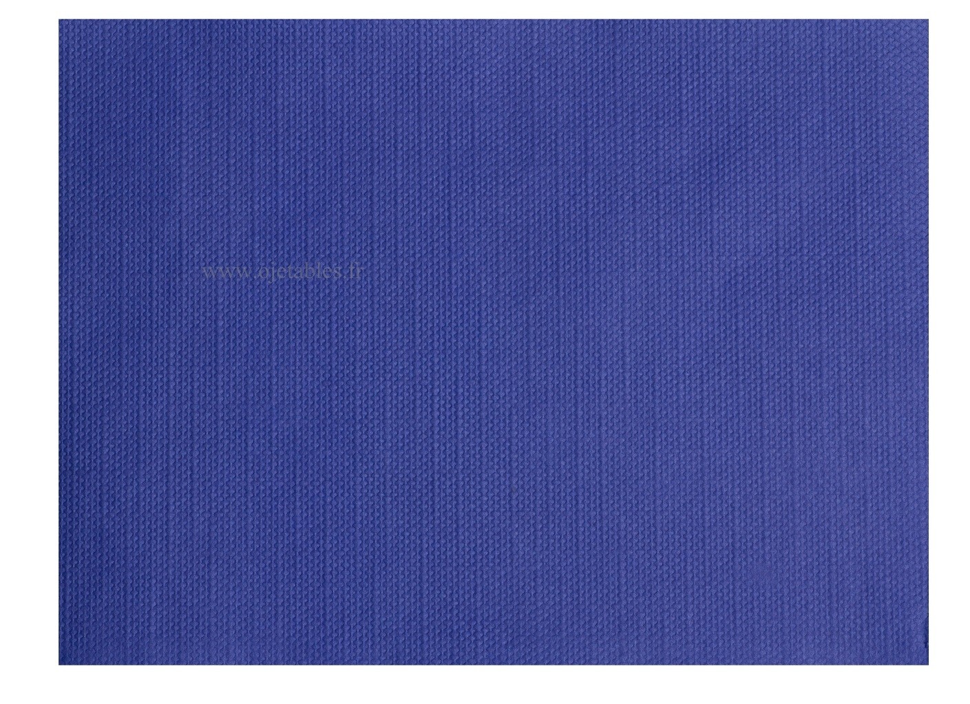 SETS DE TABLE PAPIER BLEU MARINE tramé 30x40