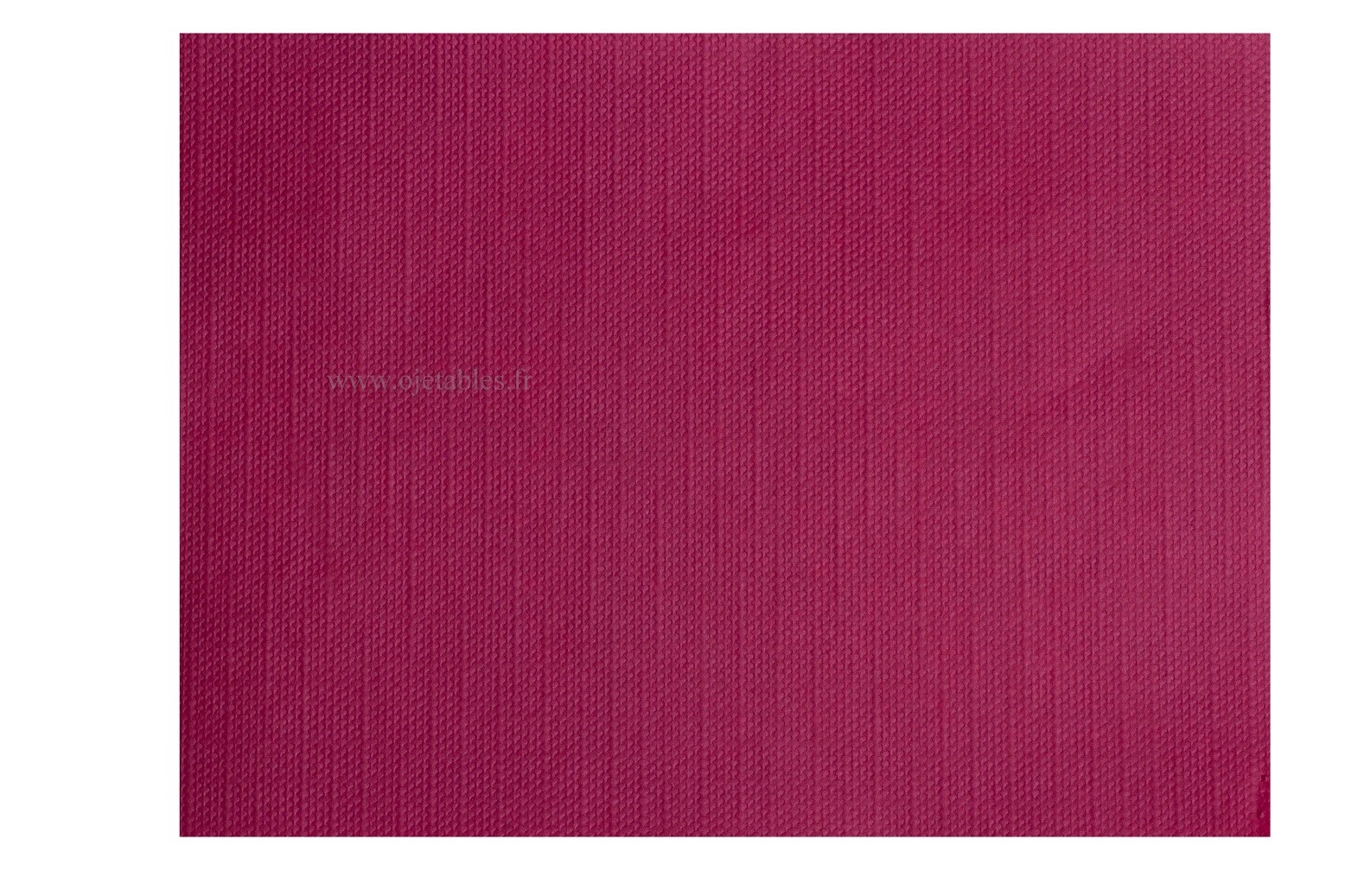 SETS DE TABLE PAPIER BORDEAUX tramé 30x40