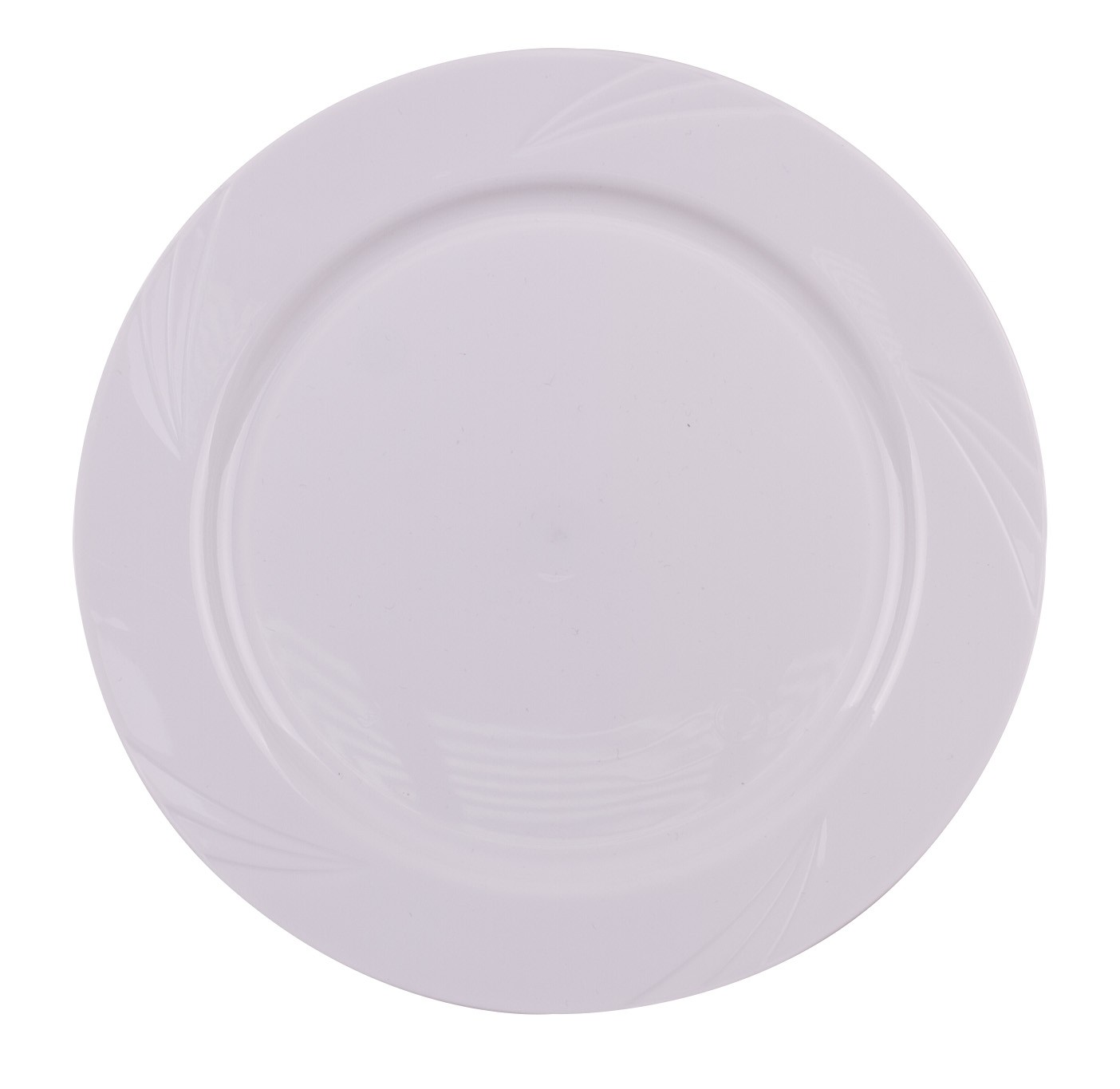 Assiette blanche Incassable & réutilisable Ø 18cm