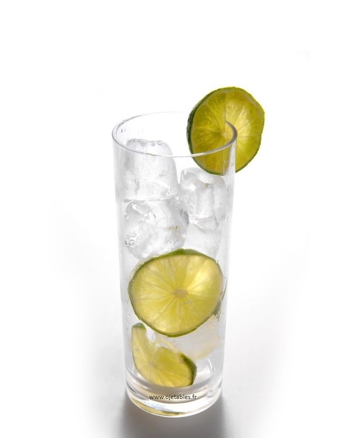 Verre tube Incassable & réutilisable en Tritan 30cl