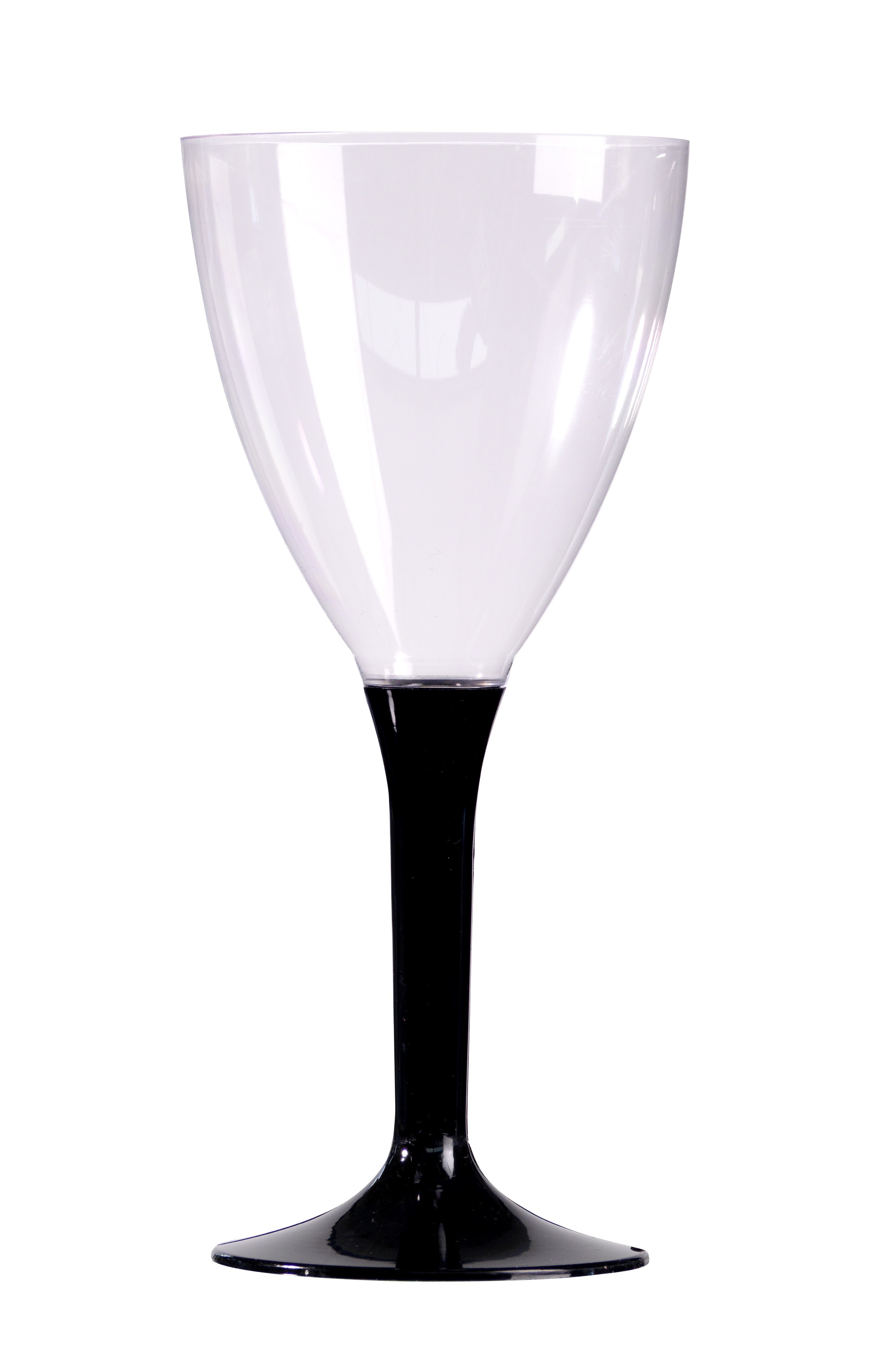 VERRE A VIN PLASTIQUE NOIR