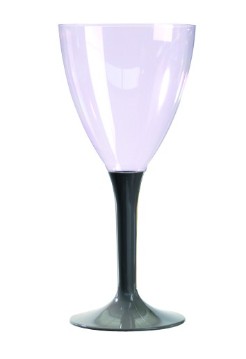 VERRE A VIN PLASTIQUE TAUPE