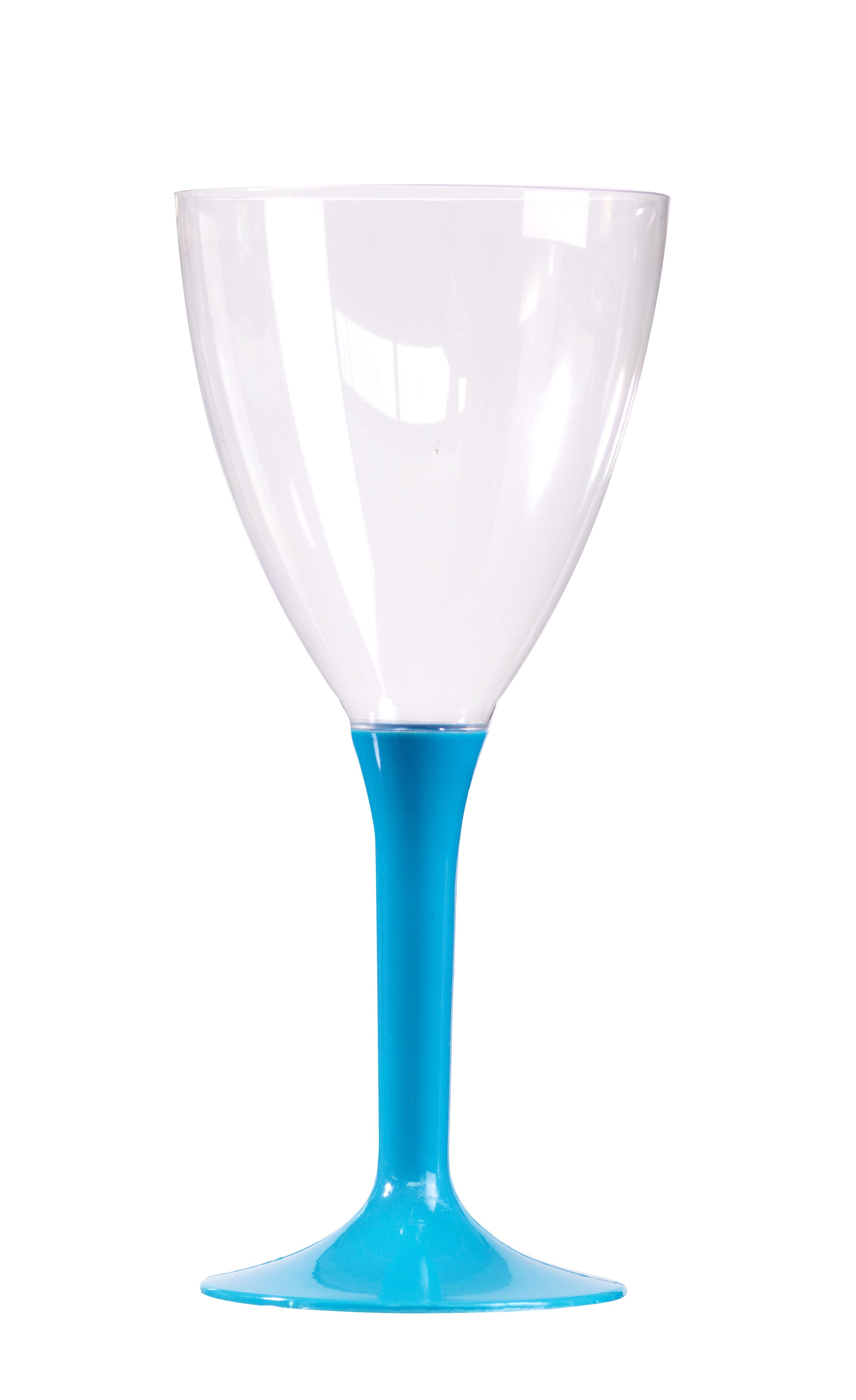 VERRE A VIN PLASTIQUE TURQUOISE