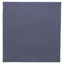 SERVIETTES ECOLABEL "DOUBLE POINT" 18 G/M2 39x39 CM BLEU MARINE OUATE (1200 UNITÉ) - Garcia de Pou