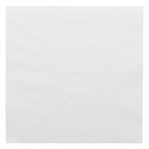 SERVIETTES ECOLABEL 2 PLIS  18 G/M2 33x33 CM BLANC OUATE (2400 UNITÉ) - Garcia de Pou