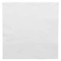 SERVIETTES ECOLABEL 2 PLIS  18 G/M2 39x39 CM BLANC OUATE (1600 UNITÉ) - Garcia de Pou