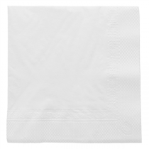 SERVIETTES 2 PLIS  18 G/M2 25x25 CM BLANC OUATE (4800 UNITÉ) - Garcia de Pou