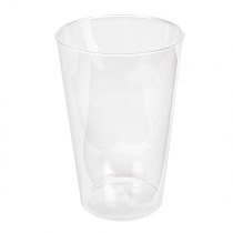 VERRES INJECTÉS 300 ML Ø 7,8/5,6x11,8 CM TRANSPARENT PS (500 UNITÉ) - Garcia de Pou