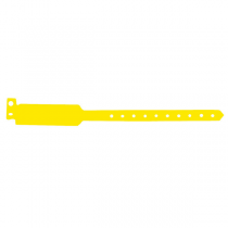 BRACELETS INVIOLABLES  25 CM JAUNE PVC (100 UNITÉ) - Garcia de Pou