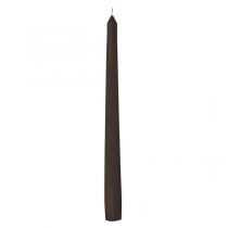 BOUGIES CONIQUES  Ø2,3x25 CM MARRON CIRE (12 UNITÉ) - Garcia de Pou