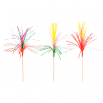 DÉCORS GLACES "PALMIERS"  15 (h) CM ASSORTI BOIS (100 UNITÉ) 