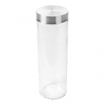 POT STOCKAGE CYLINDRIQUE 1900 ML Ø10x31 CM TRANSPARENT VERRE (12 UNITÉ) - Garcia de Pou