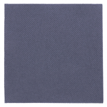 SERVIETTES ECOLABEL "DOUBLE POINT" 18 G/M2 20x20 CM BLEU MARINE OUATE (2400 UNITÉ) - Garcia de Pou