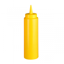 POIRES À SAUCES 240 ML Ø 5x18,2 CM JAUNE HDPE (6 UNITÉ) - Garcia de Pou