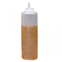 POIRES À SAUCES 720 ML Ø 7x24,2 CM TRANSLUCIDE HDPE (6 UNITÉ) - Garcia de Pou