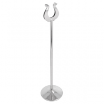 PINCE POUR NUMÉROS DE TABLE  30 (h) CM ARGENTE INOX (1 UNITÉ) - Garcia de Pou