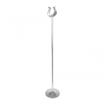 PINCE POUR NUMÉROS DE TABLE  46 (h) CM ARGENTE INOX (1 UNITÉ) - Garcia de Pou