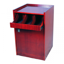 MEUBLE À COUVERTS ET VAISSELLE STANDARD  55x53,5x82 CM MARRON ROUGEATRE BOIS (1 UNITÉ) - Garcia de Pou