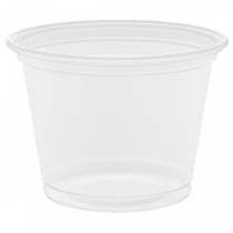 PETITS POTS MICRO-ONDABLES 30 ML Ø4,5x3,3 CM TRANSPARENT PP (2500 UNITÉ) - Garcia de Pou