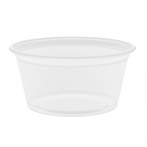 PETITS POTS MICRO-ONDABLES 60 ML Ø6,2x3,2 CM TRANSPARENT PP (2500 UNITÉ) - Garcia de Pou