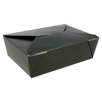 BOÎTES AMÉRICAINES MICRO-ONDABLES 1980 ML 350 G/M2+PP 19,8x14x6,4 CM NOIR CARTON (50 UNITÉ) - Garcia de Pou