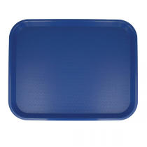 PLATEAU FAST FOOD  35,5x45,3 CM BLEU PP (1 UNITÉ) - Garcia de Pou