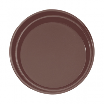 PLATEAU ANTI-DÉRAPANT ROND  Ø 35,5 CM MARRON PP (1 UNITÉ) - Garcia de Pou