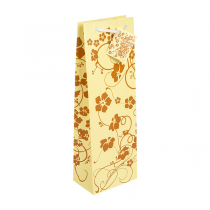 10 U. SAC CABAS PORTE-BOUTEILLES "NATURE"  80 G/M2 12,3+7,8X36 CM ASSORTI CELLULOSE (10 UNITÉ) - Garcia de Pou