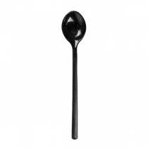 MINI CUILLÈRES RÉUTILISABLES MISE EN BOUCHE  10,5 CM NOIR PS (4000 UNITÉ) - Garcia de Pou