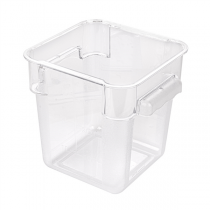 BAC ALIMENTAIRE 4 L 18x18x19 CM TRANSPARENT POLYCARBONATE (1 UNITÉ) - Garcia de Pou