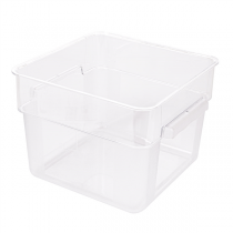 BAC ALIMENTAIRE 12 L 28,5x28,5x21 CM TRANSPARENT POLYCARBONATE (1 UNITÉ) - Garcia de Pou