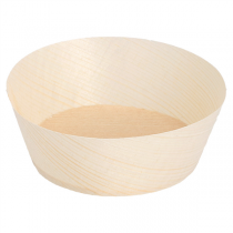 POTS EN FEUILLE DE PEUPLIER  Ø 7x2,5 CM NATUREL BOIS (100 UNITÉ) - Garcia de Pou