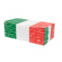 BOÎTES PIZZA CALZONE  330 G/M2 30x16x10 CM BLANC CARTON (100 UNITÉ) - Garcia de Pou